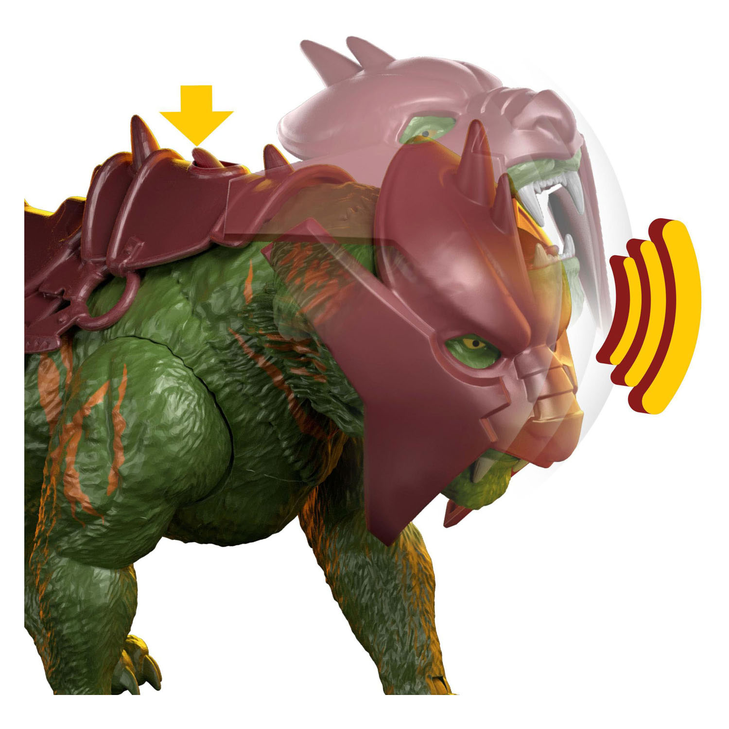 Masters of the Universe Battle Cat Speelfiguur - 27cm