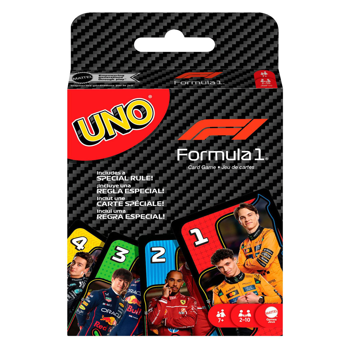 UNO F1 - Jeu de cartes