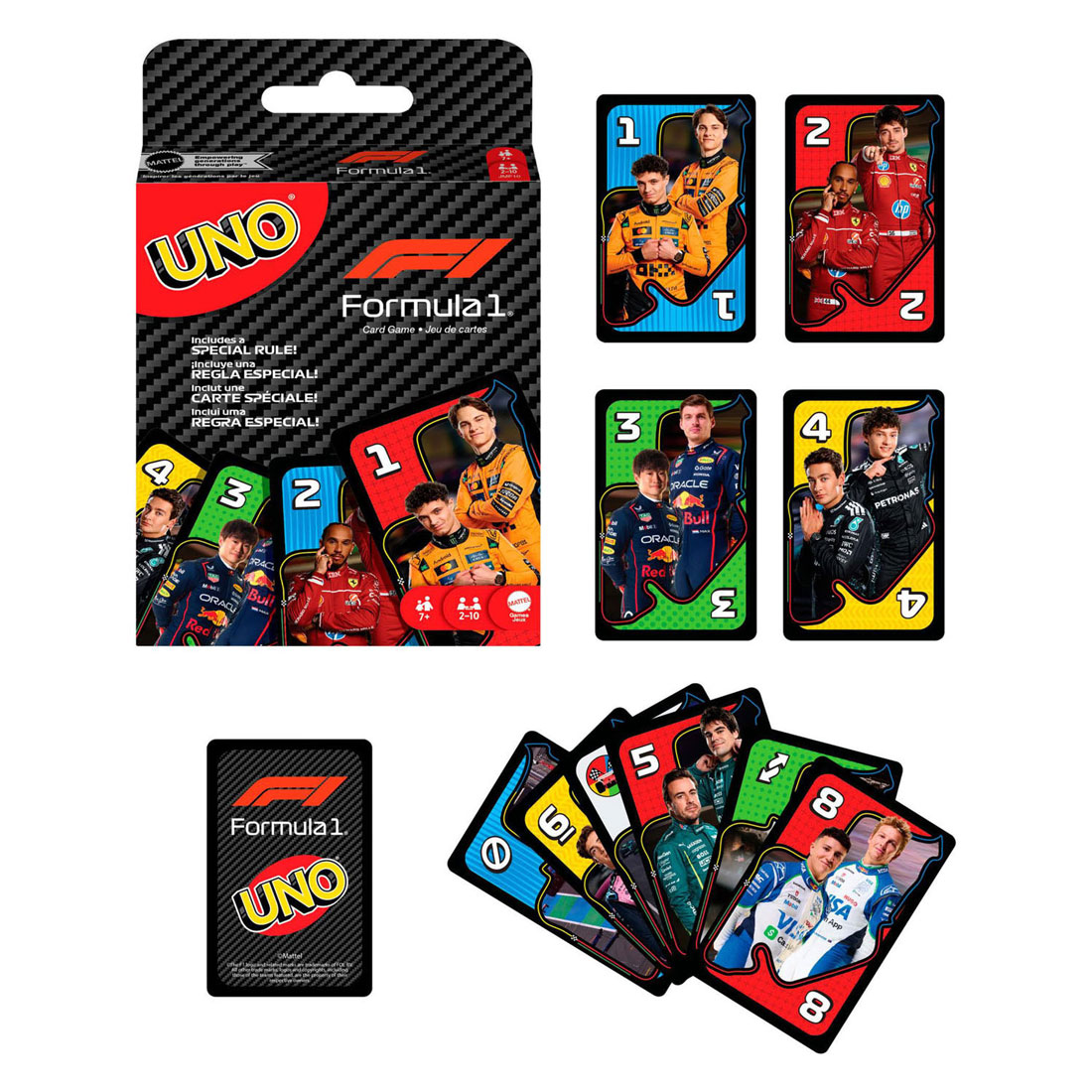 UNO F1 - Jeu de cartes