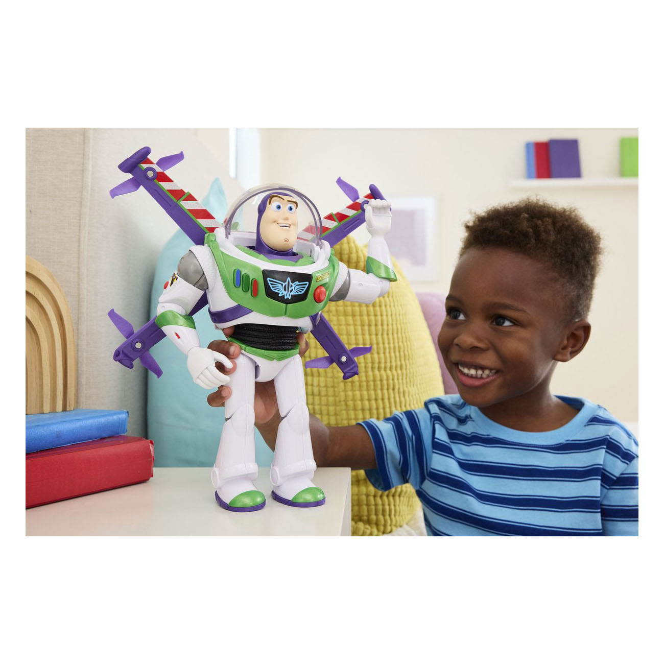 Toy Story 5 – Buzz Deluxe (elektronisch) – 30 cm (NL)