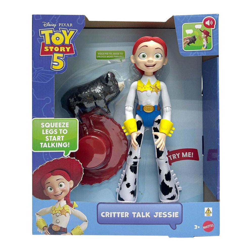 Toy Story 5 – Jessie Deluxe, tanzende elektronische Puppe – 30 cm (NL)