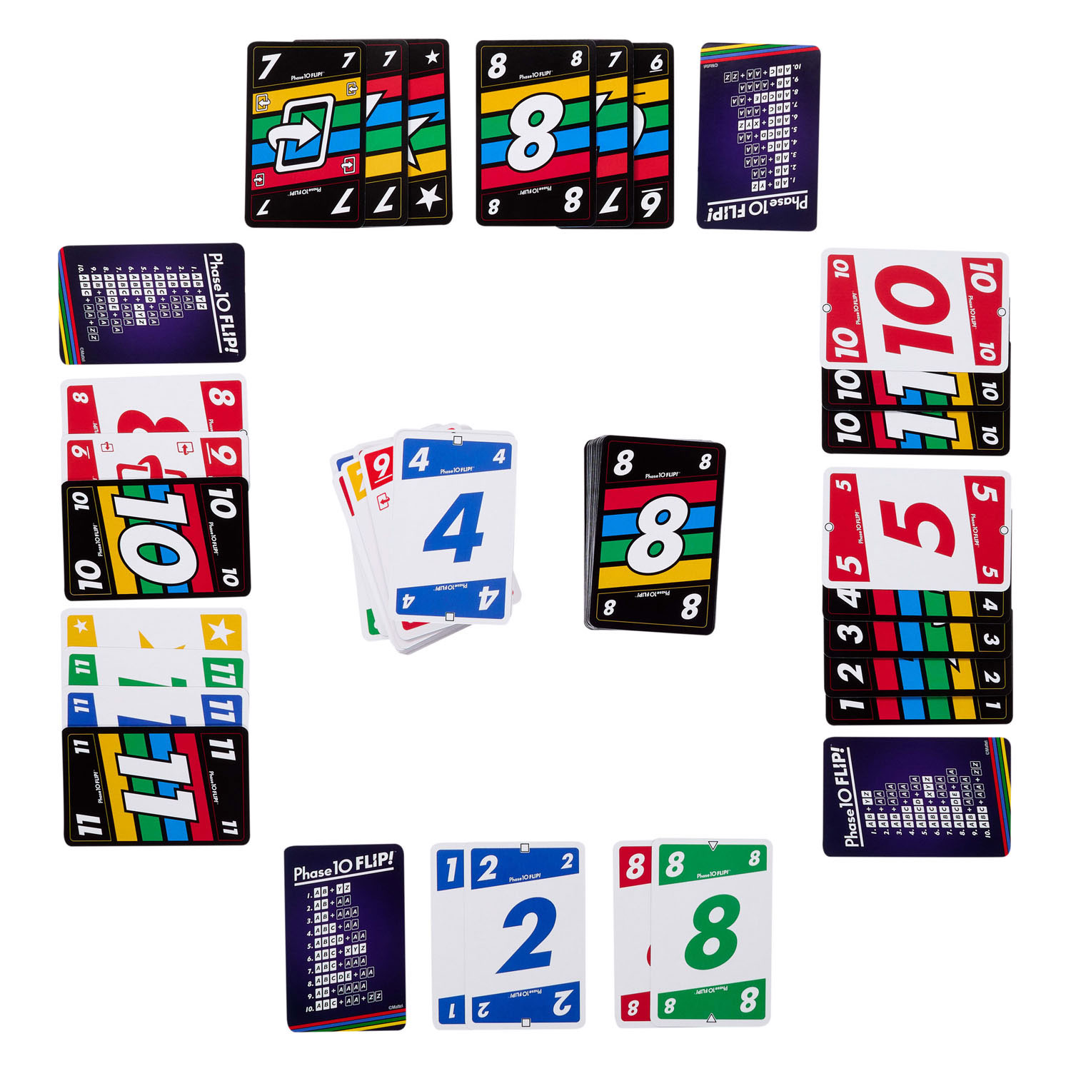 Phase 10 Flip! - Kaartspel