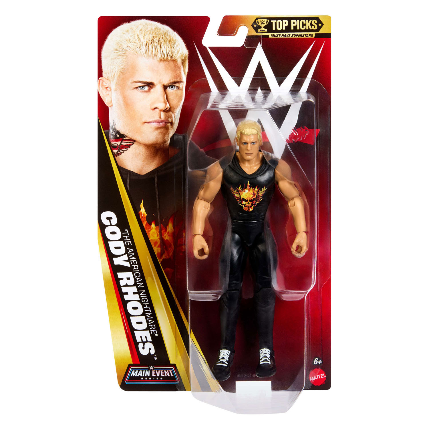 WWE Main Event Top Picks Speelfiguur - 17cm