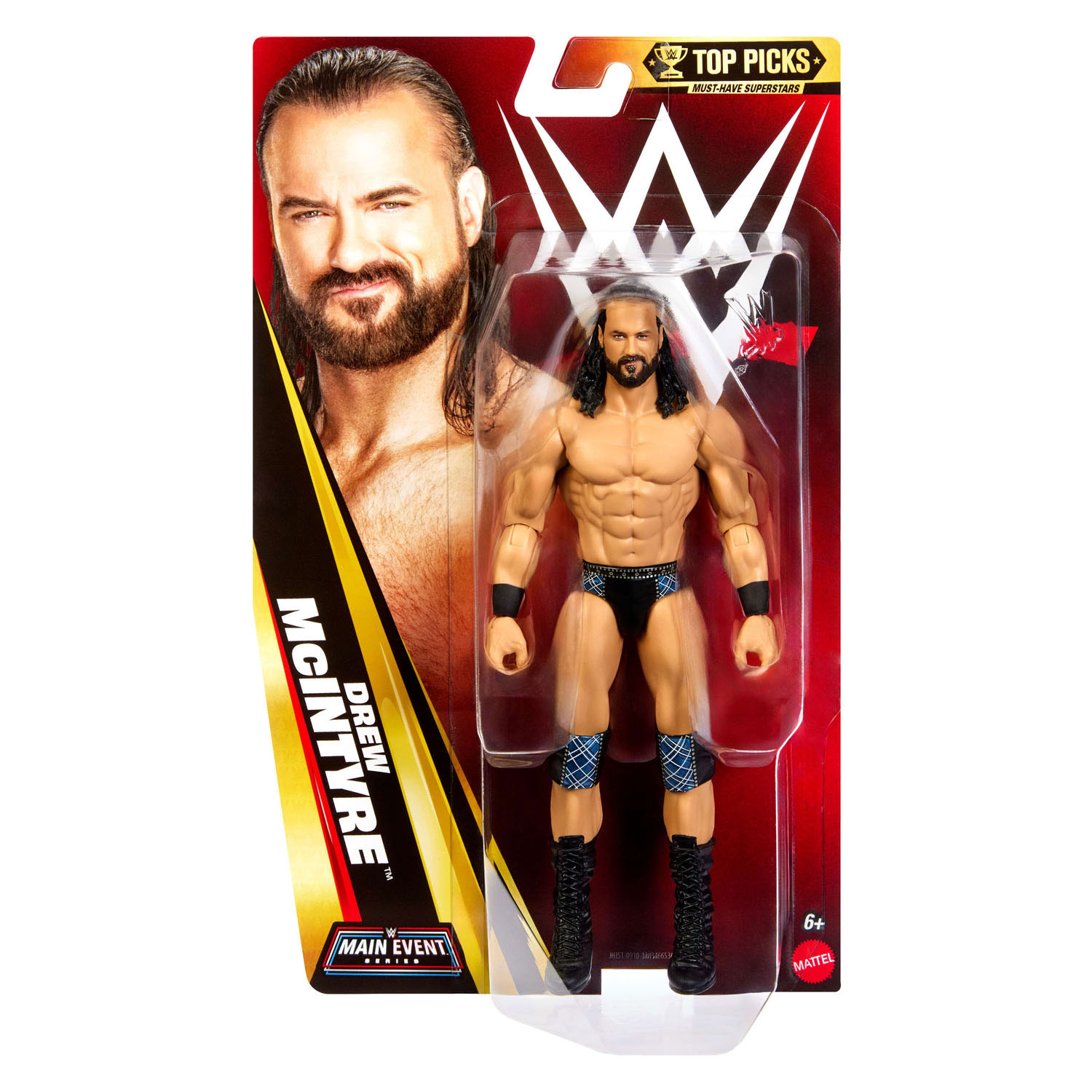 WWE Main Event Top Picks Speelfiguur - 17cm