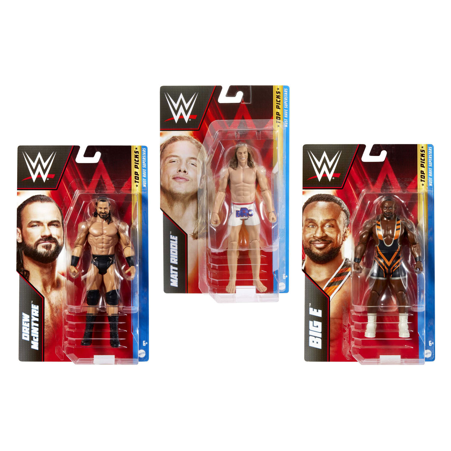 WWE Main Event Top Picks Speelfiguur - 17cm