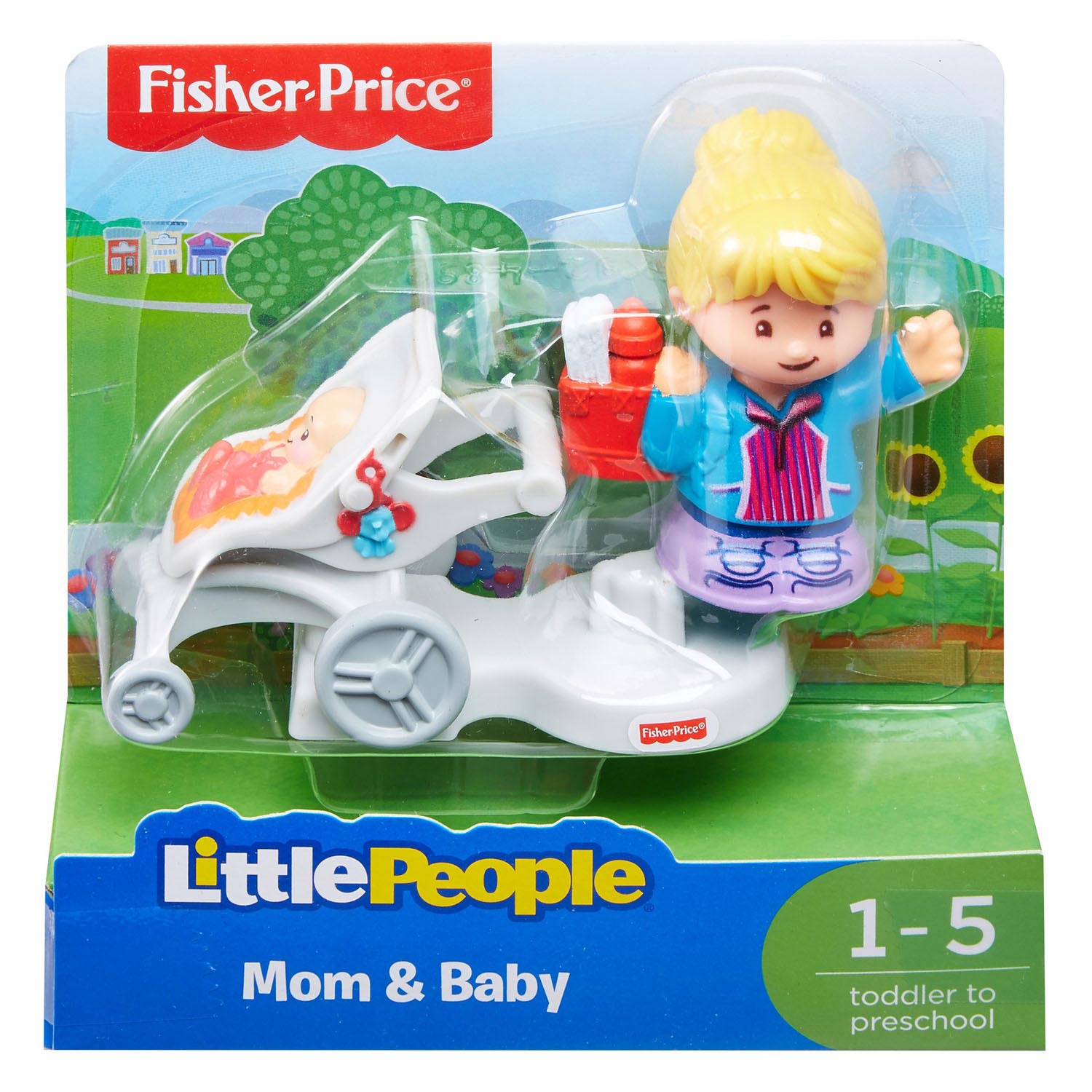 Fisher Price Little People Figuren - Moeder en Baby
