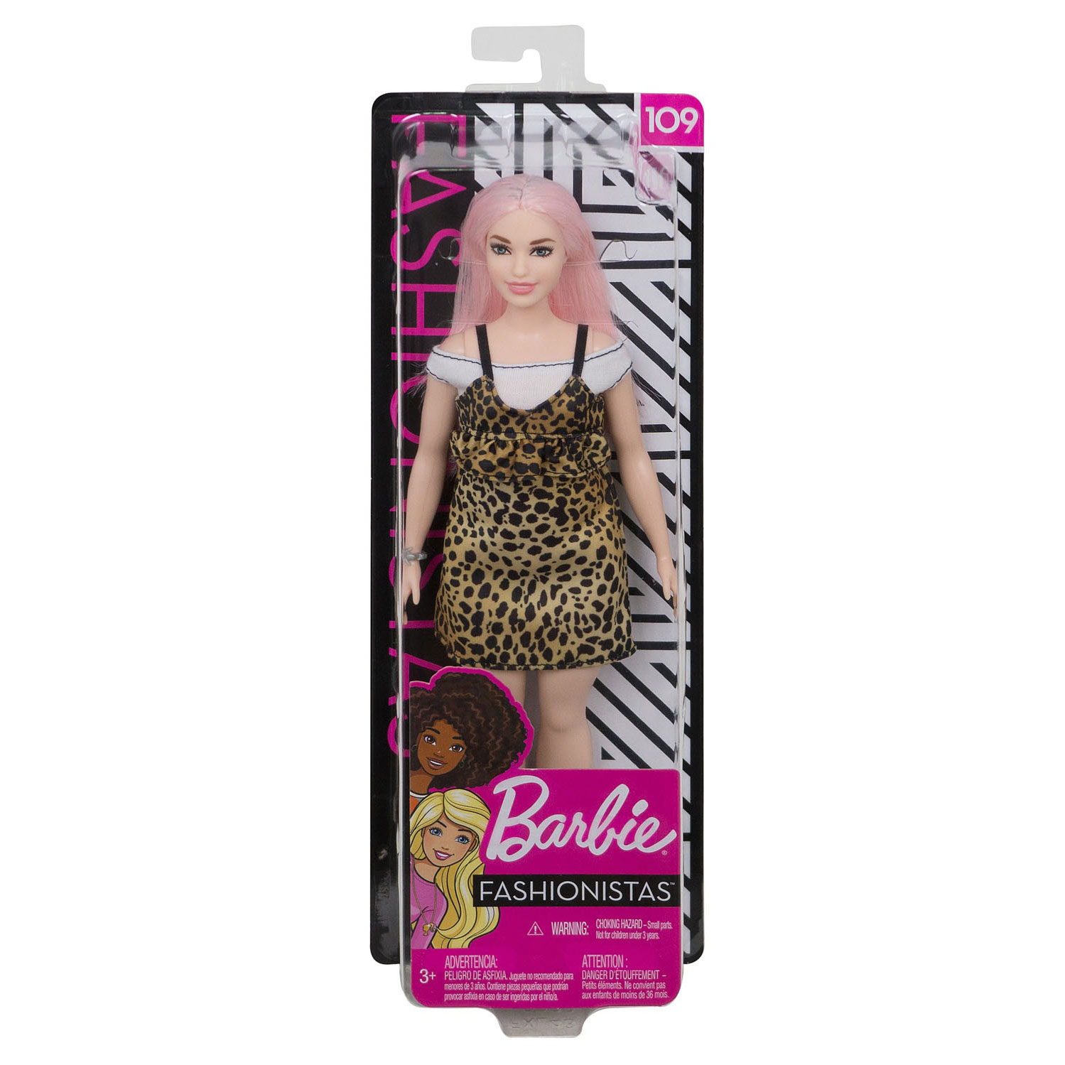 Barbie Fashionistas Pop - Leopard Dress
