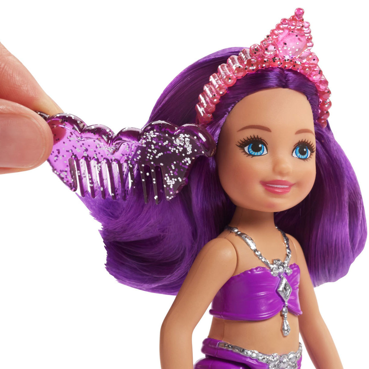 Barbie Dreamtopia Chelsea Zeemeermin - Paars