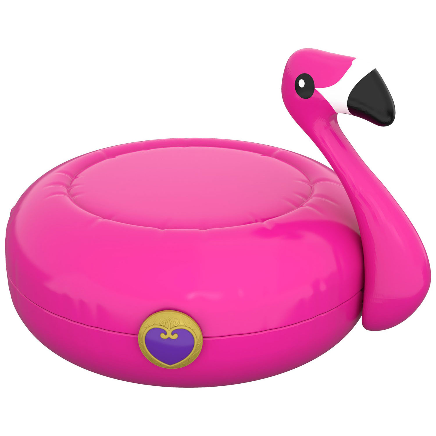 Polly Pocket Pocket World - Opblaasbare Flamingo