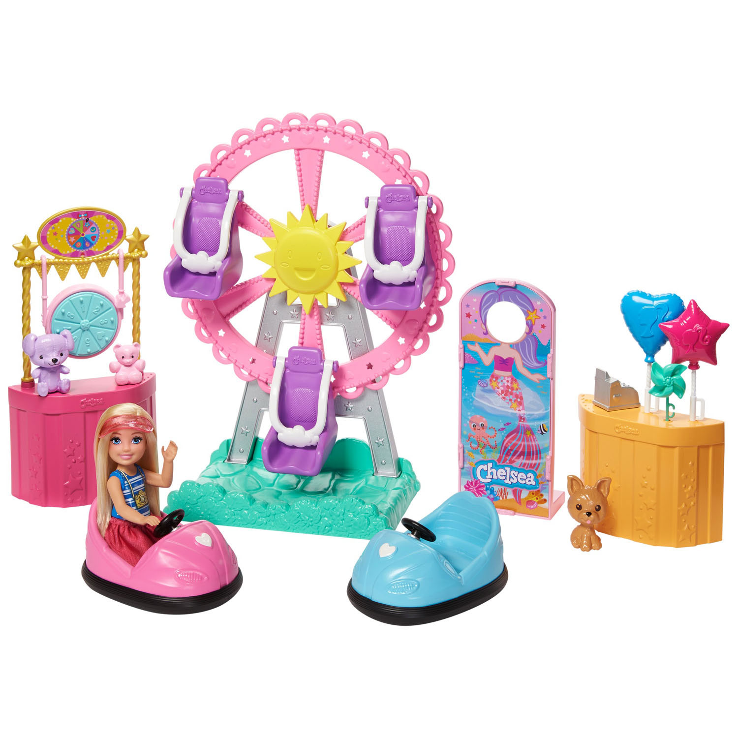 Nietje werk Vriendelijkheid Barbie Chelsea Kermis Speelset online kopen | Lobbes Speelgoed