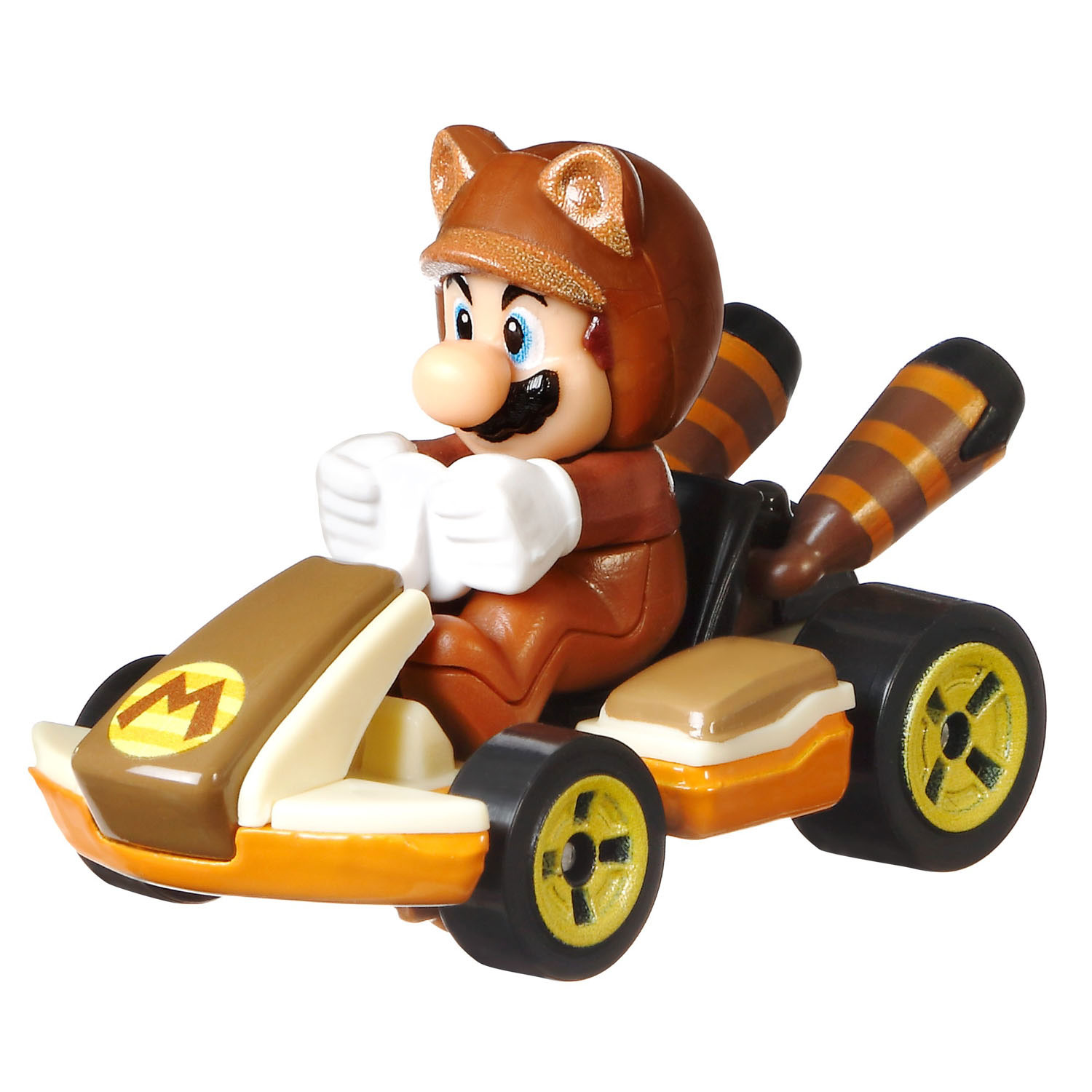Hot Wheels Mario Kart Voertuig - Tanooki Mario