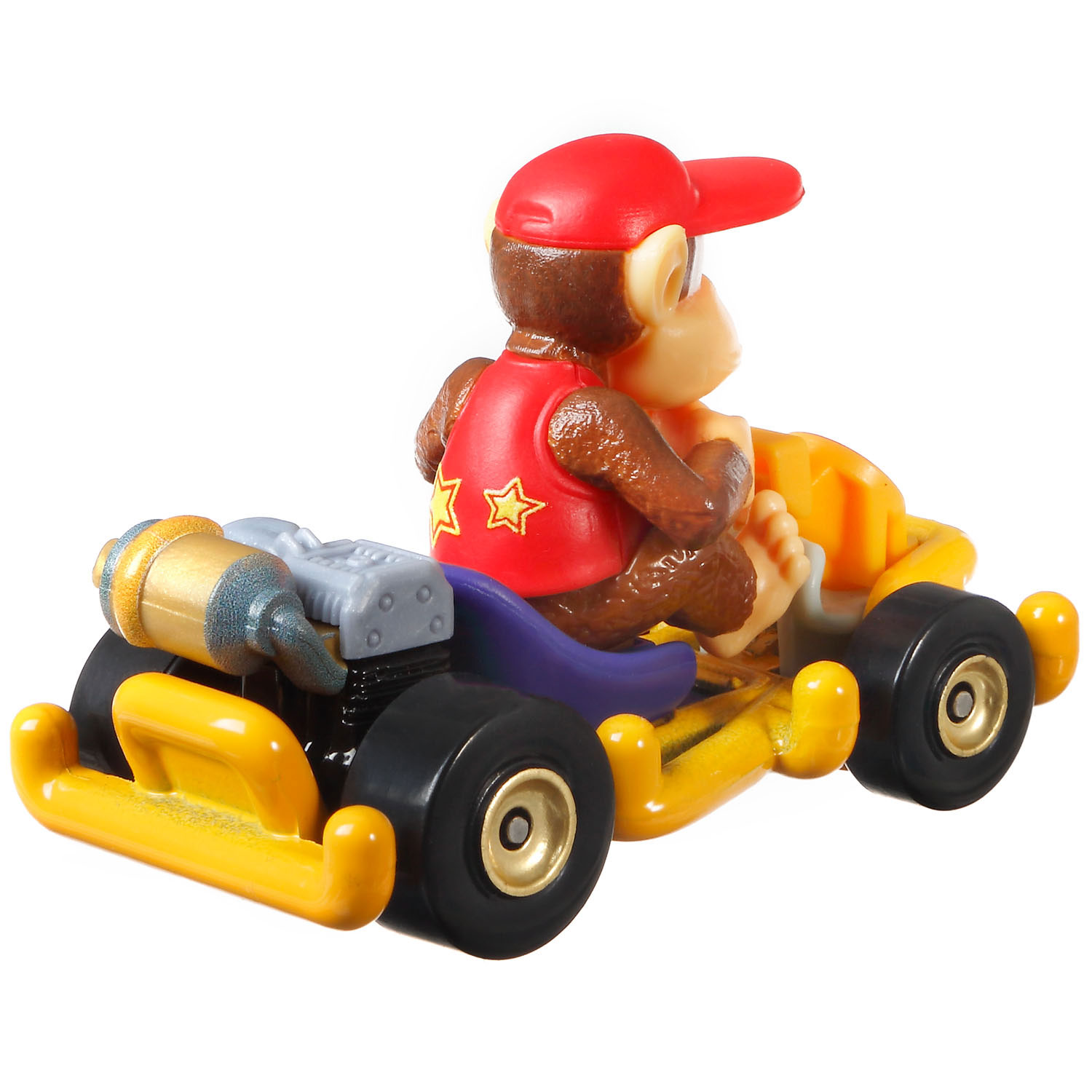 Hot Wheels Mario Kart Voertuig - Diddy Kong