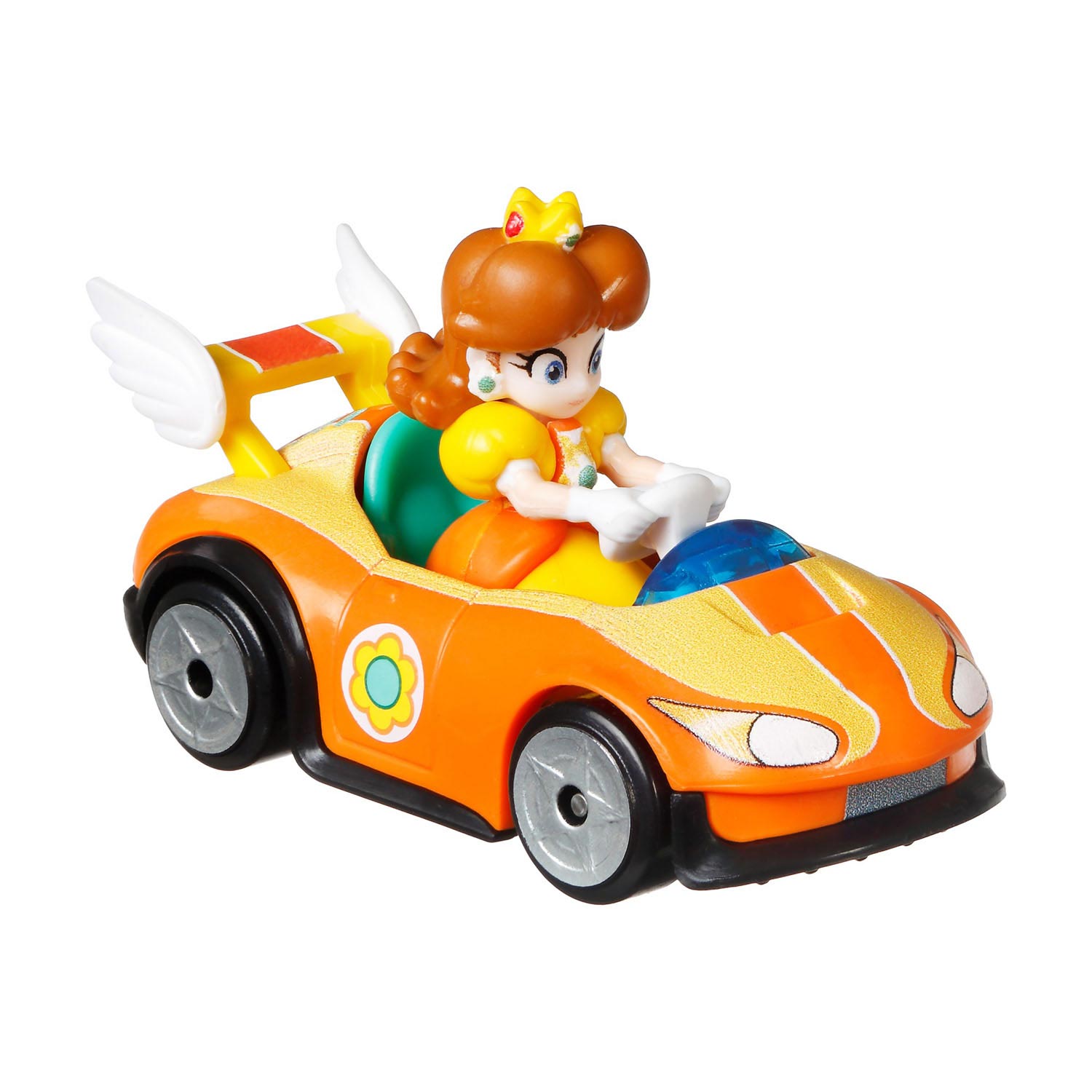 Hot Wheels Mario Kart Voertuig - Princess Daisy