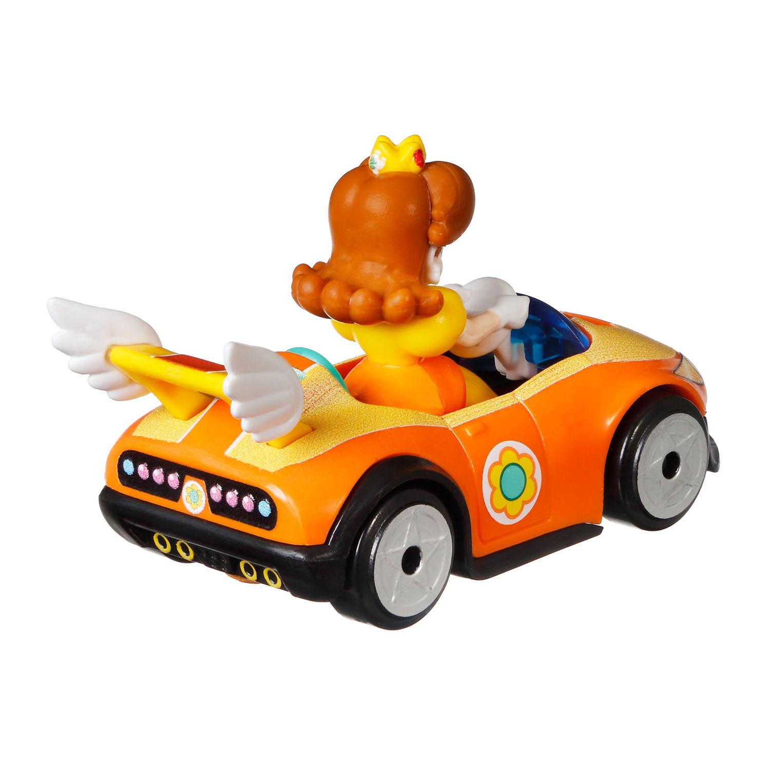 Hot Wheels Mario Kart Fahrzeug - Prinzessin Daisy