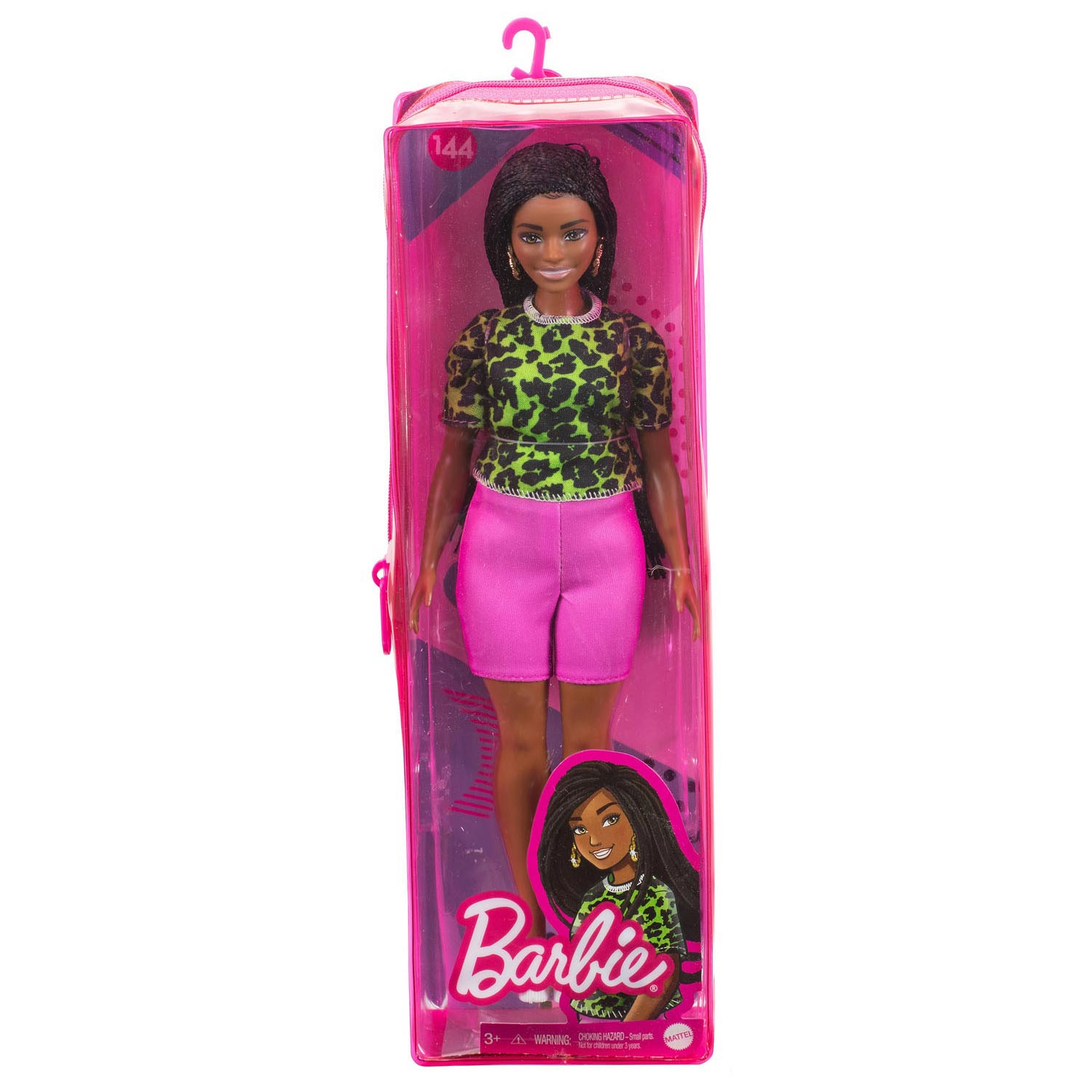 Barbiepop Fashionistas Pop  - Roze Shot en Groene Top