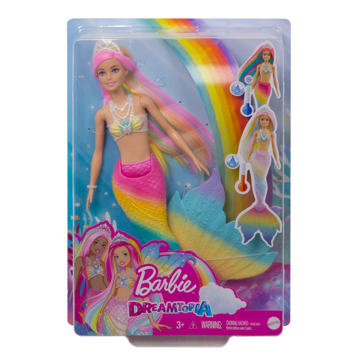 Barbie Dreamtopia Regenboogmagie - Zeemeerminpop 1