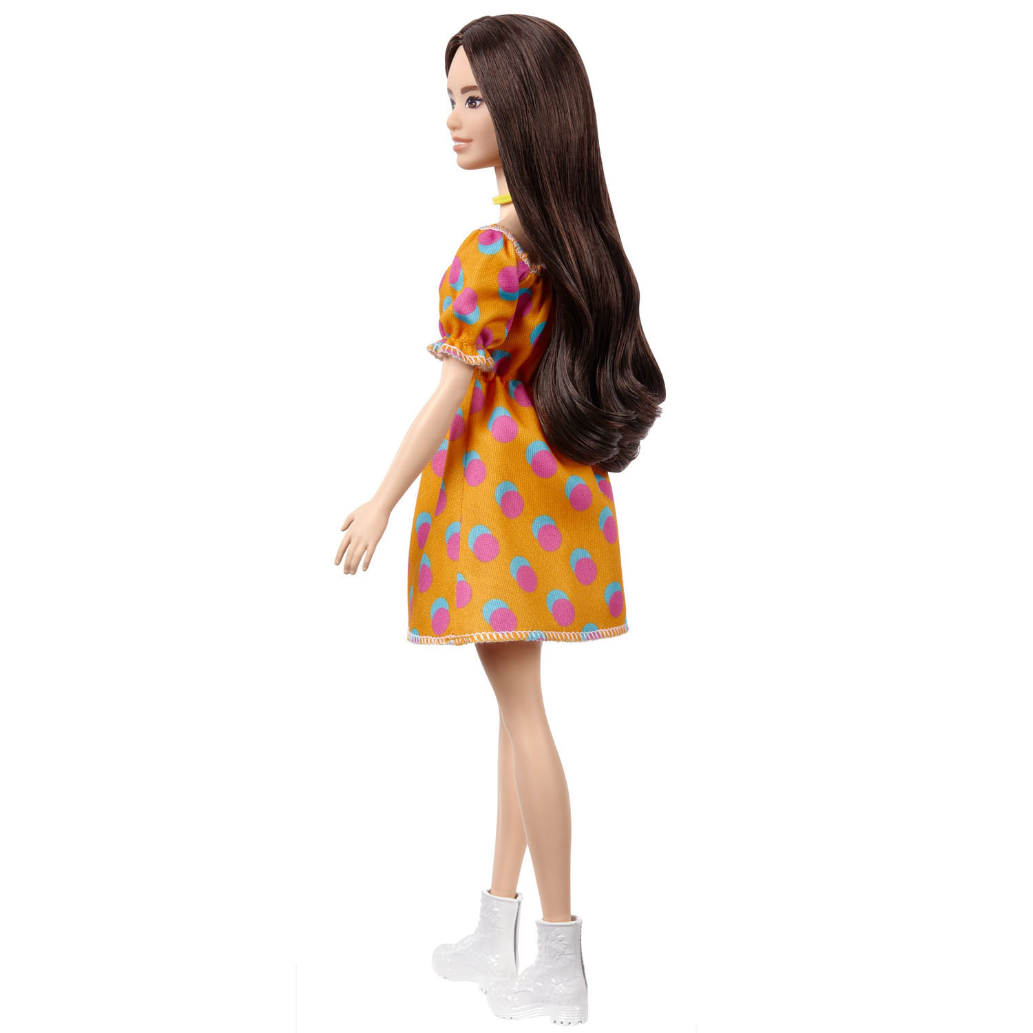 Barbie Fashionista Pop - Polka Stippen Offshoulder Jurkje