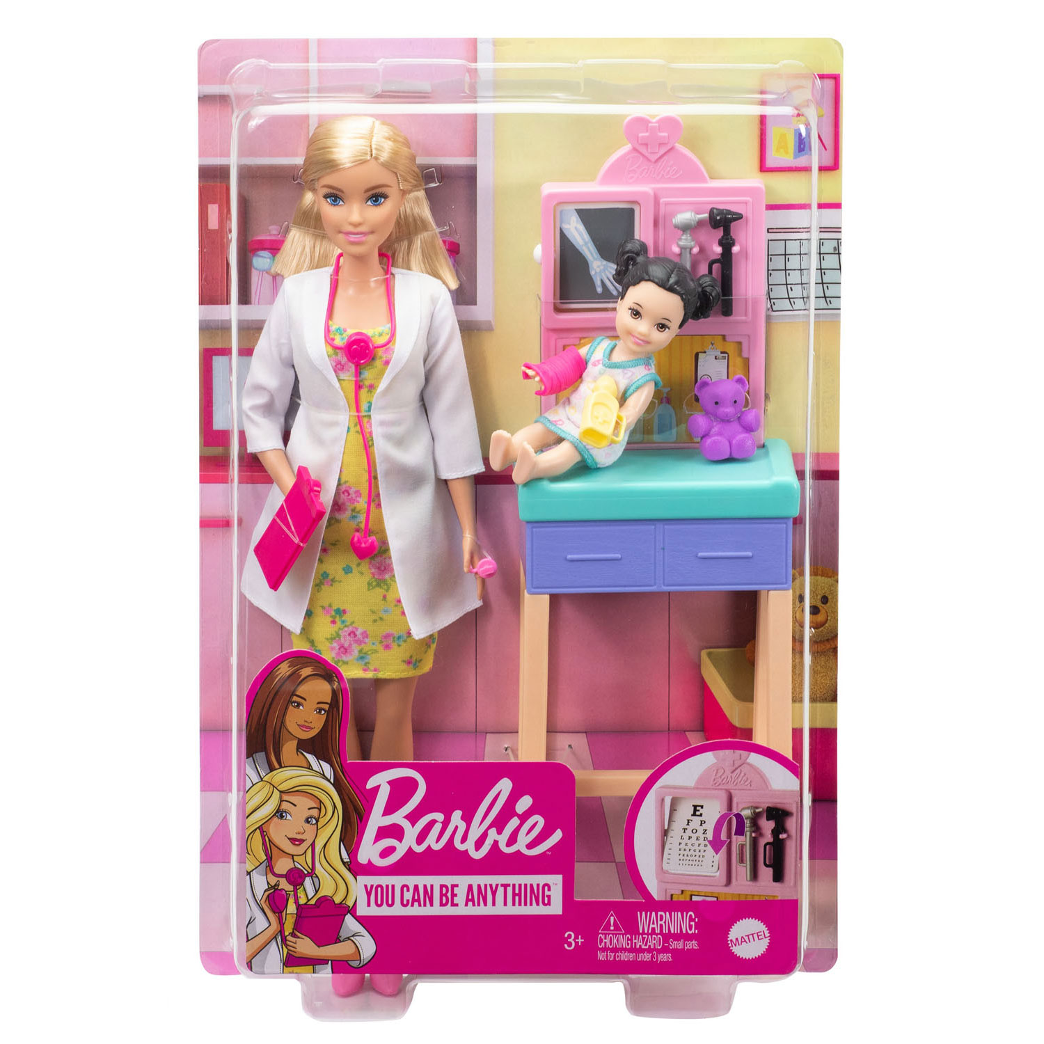 Barbie Kinderarts - Blond Haar
