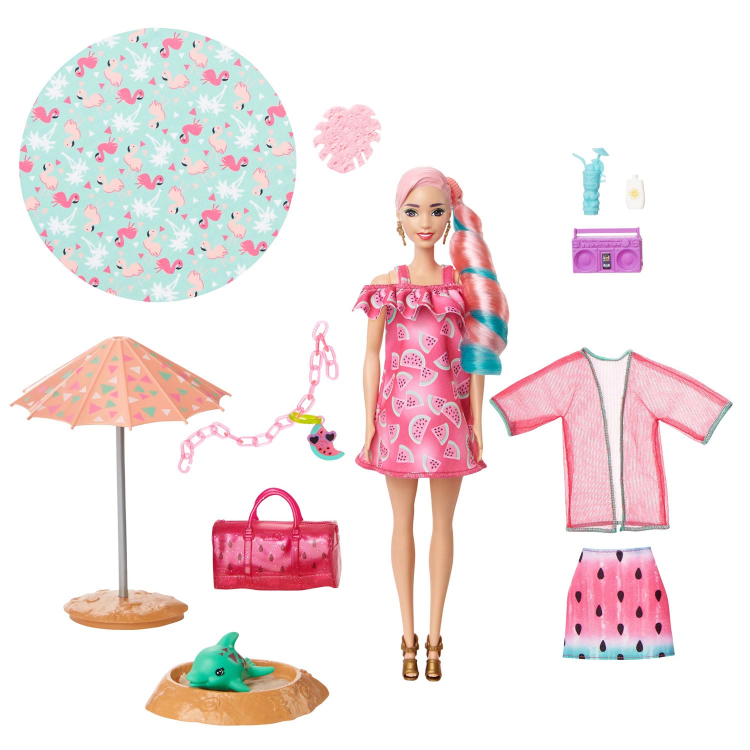 Barbie Color Reveal - Schuim Watermelon