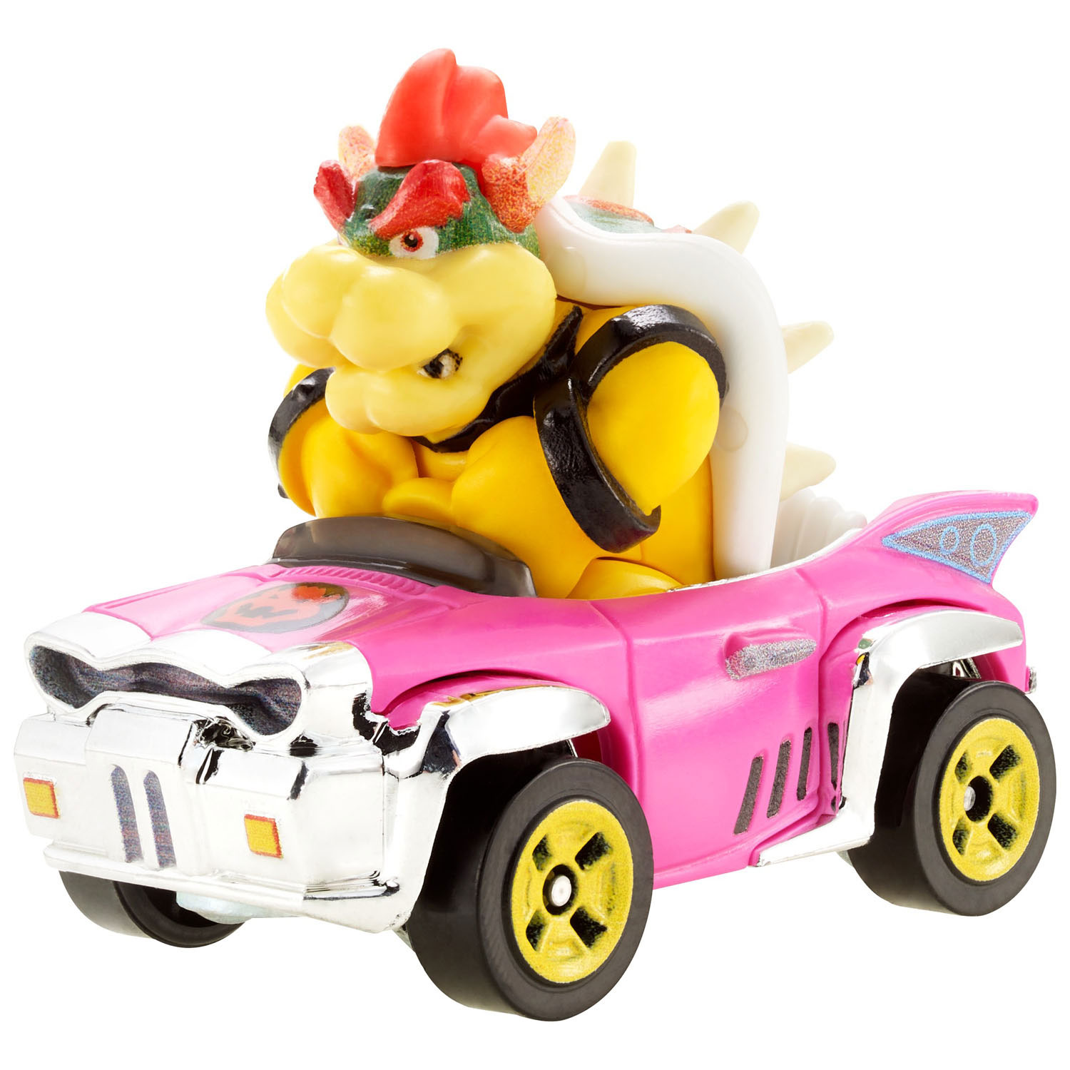 Hot Wheels Mario Kart Replica Die-cast Auto - Bowser