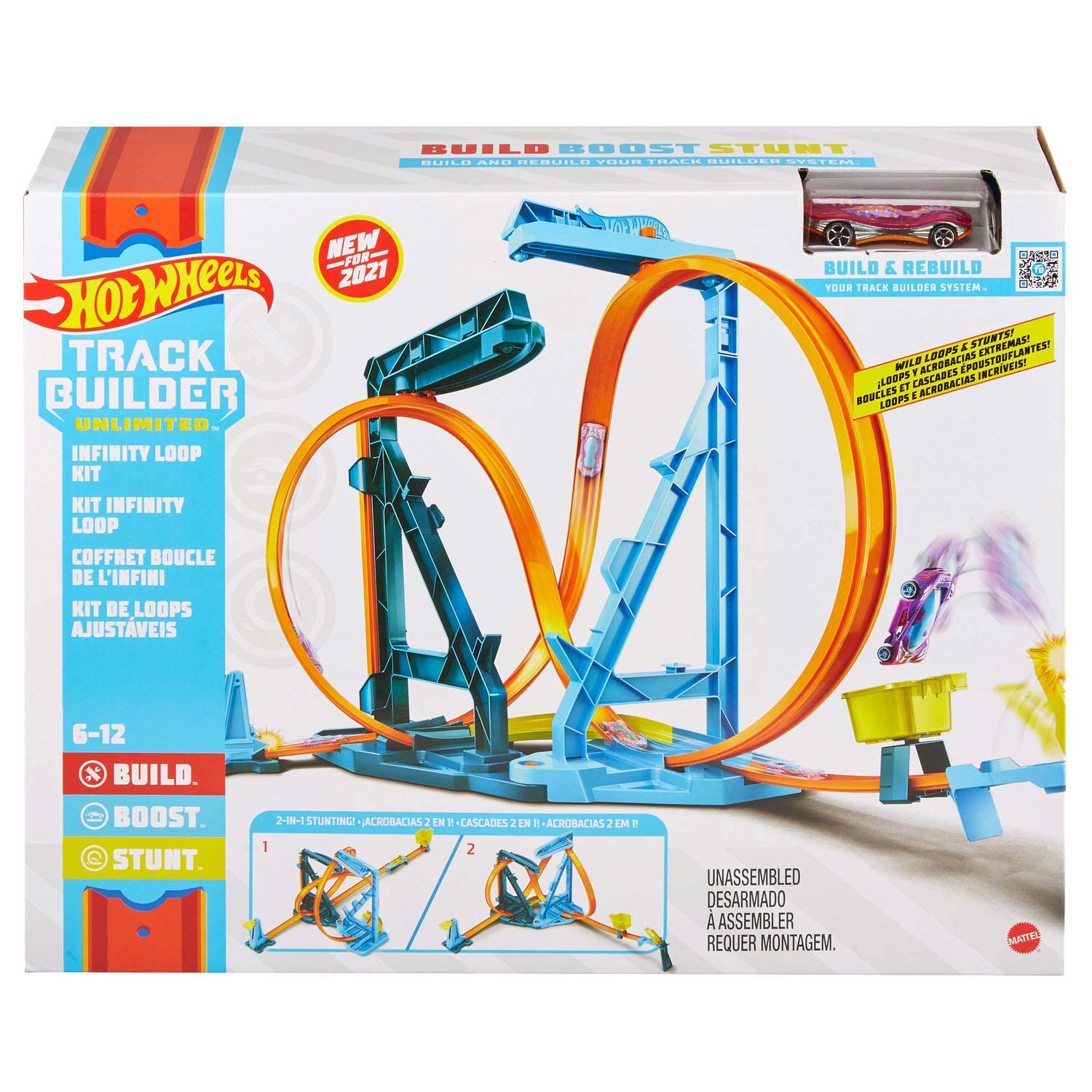 Hot Wheels Track Builder – Infinity Loop Kit