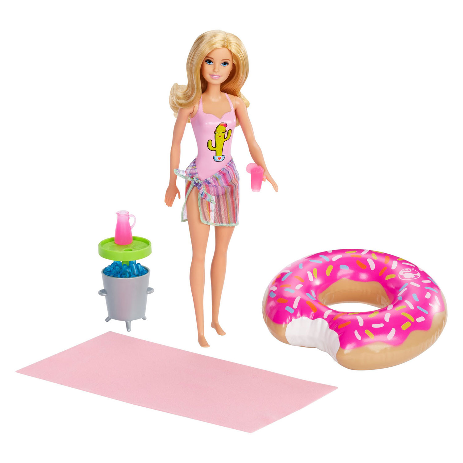 Barbie Pop Pool Party Speelset