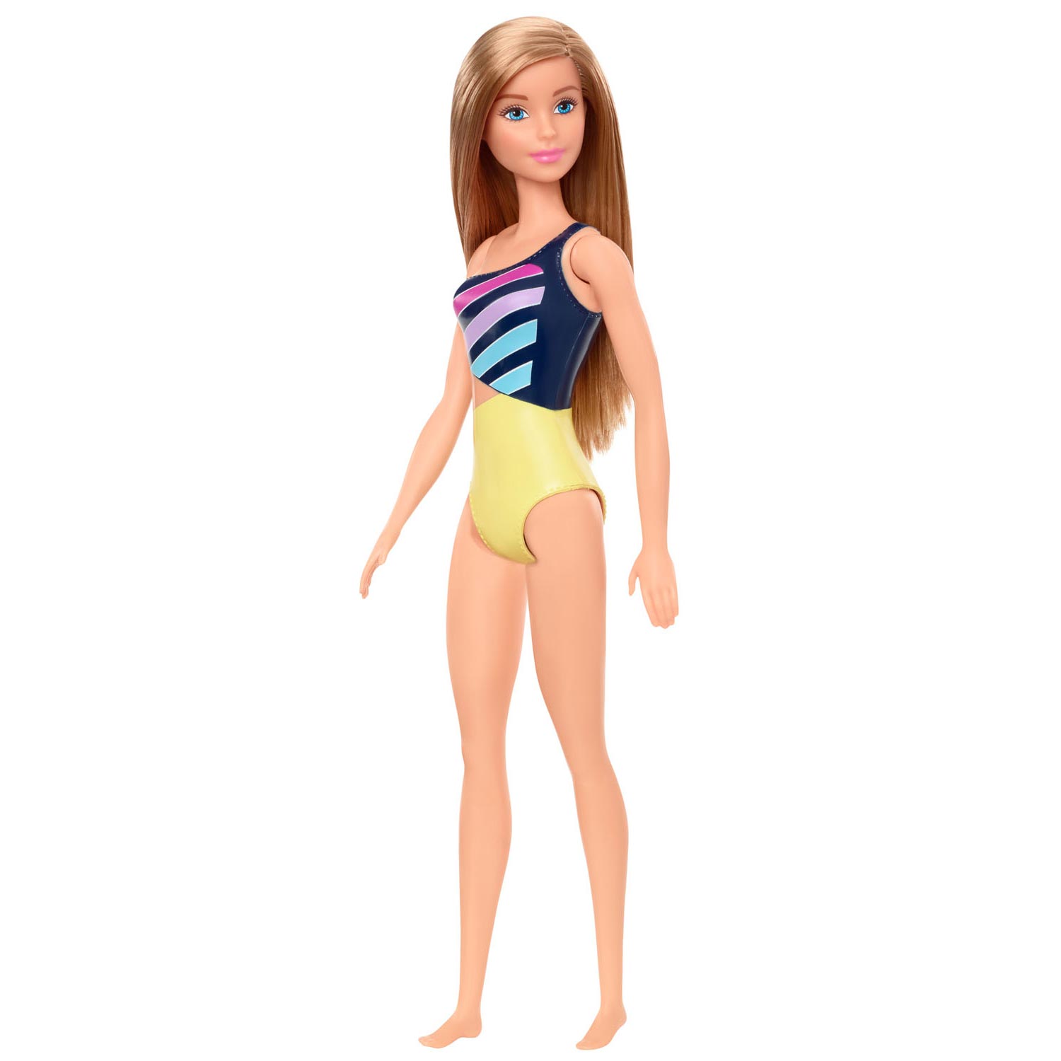 Barbie-Puppe Strandpuppe – Blondes Haar mit Badeanzug