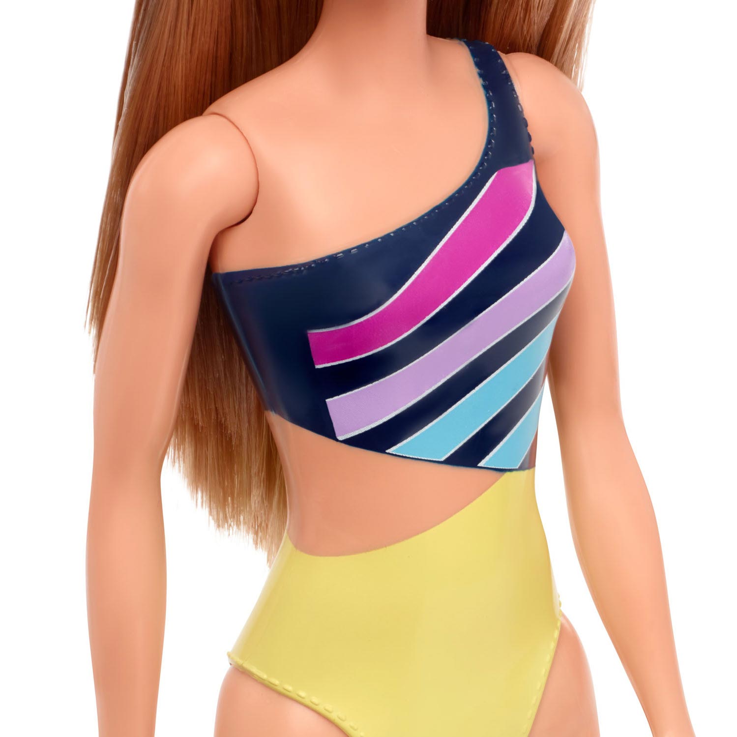 Barbie-Puppe Strandpuppe – Blondes Haar mit Badeanzug