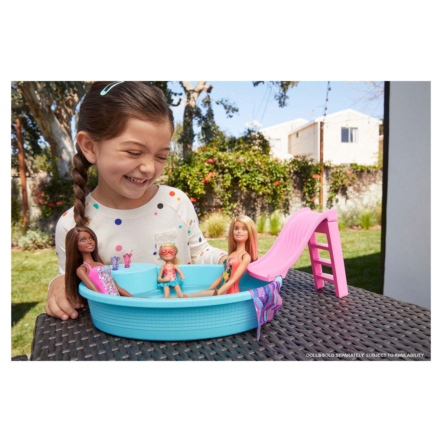 Barbie Pop met Zwembad