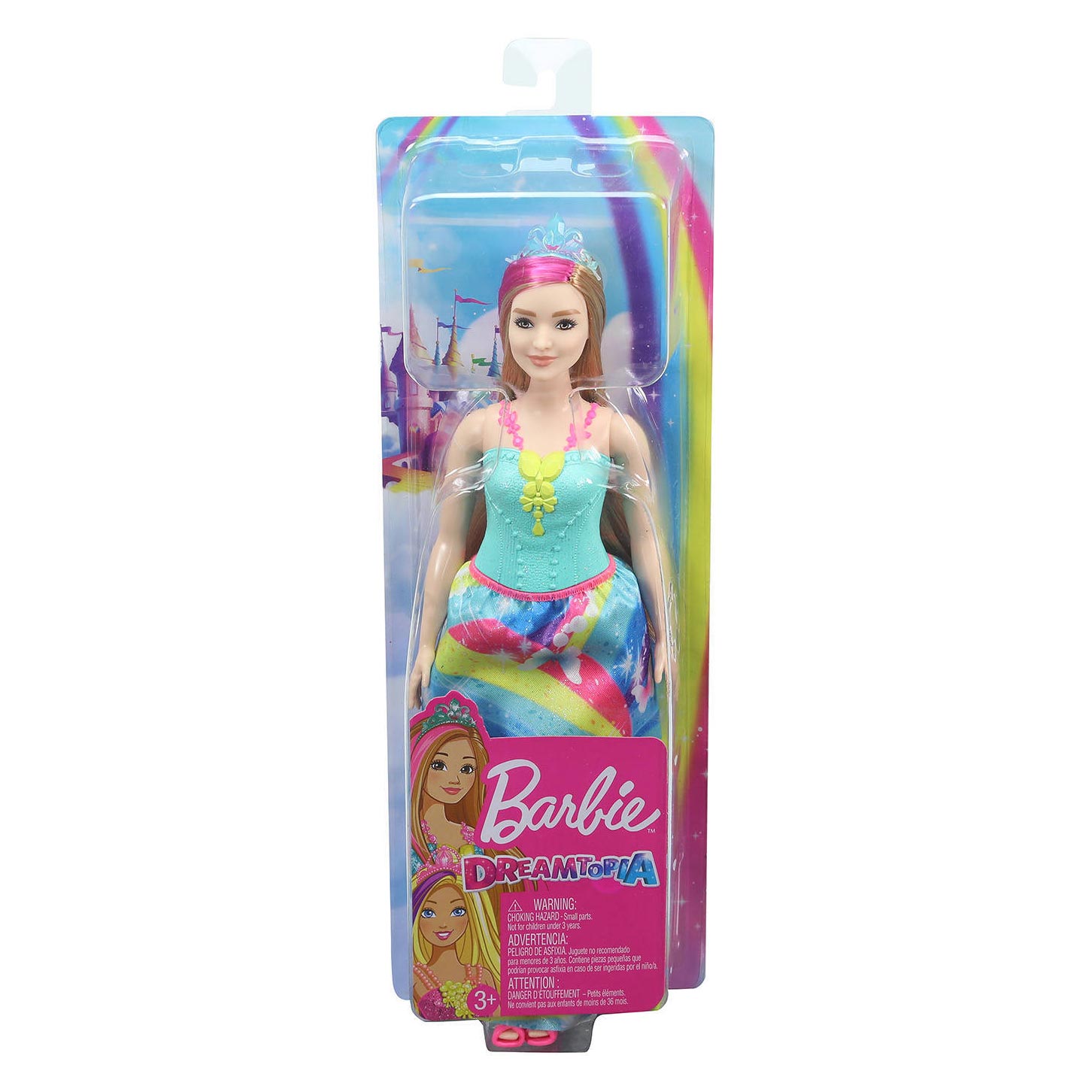 Barbie Dreamtopia Prinzessin mit gefärbtem Haar