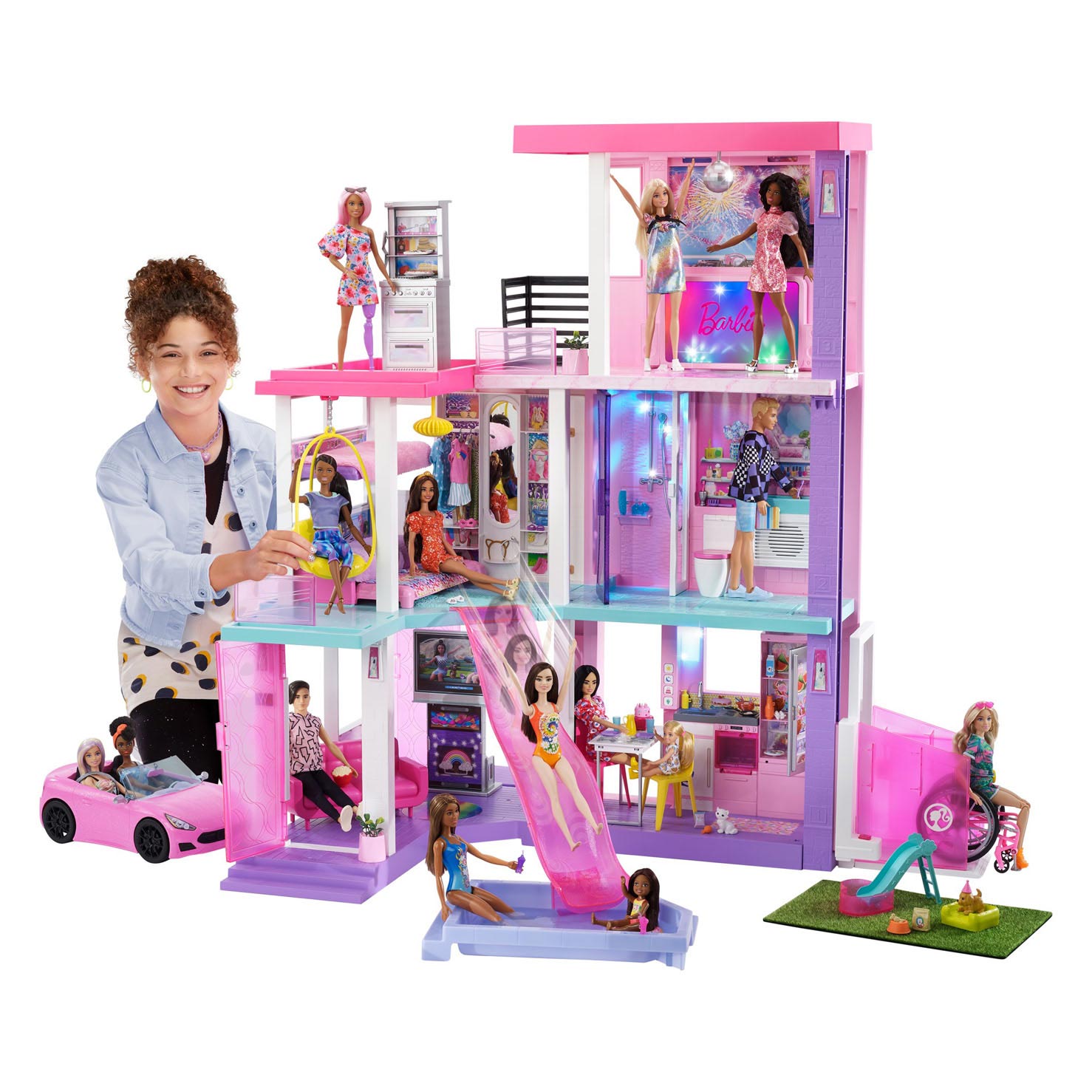 Barbie 60th Celebration Dreamhouse Puppenhaus-Spielset