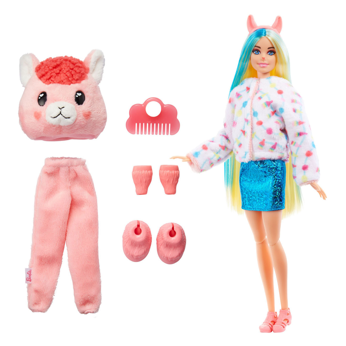 Barbie Cutie Reveal Puppe – Lama