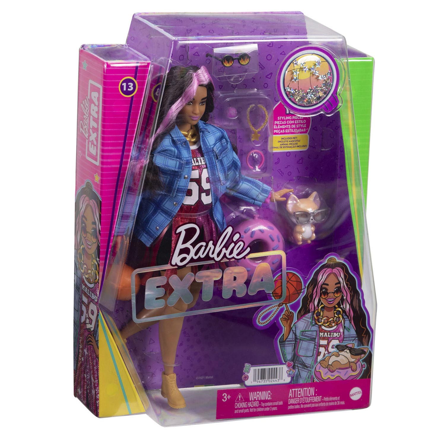 Barbie Extra Pop - Basketbal Jersey