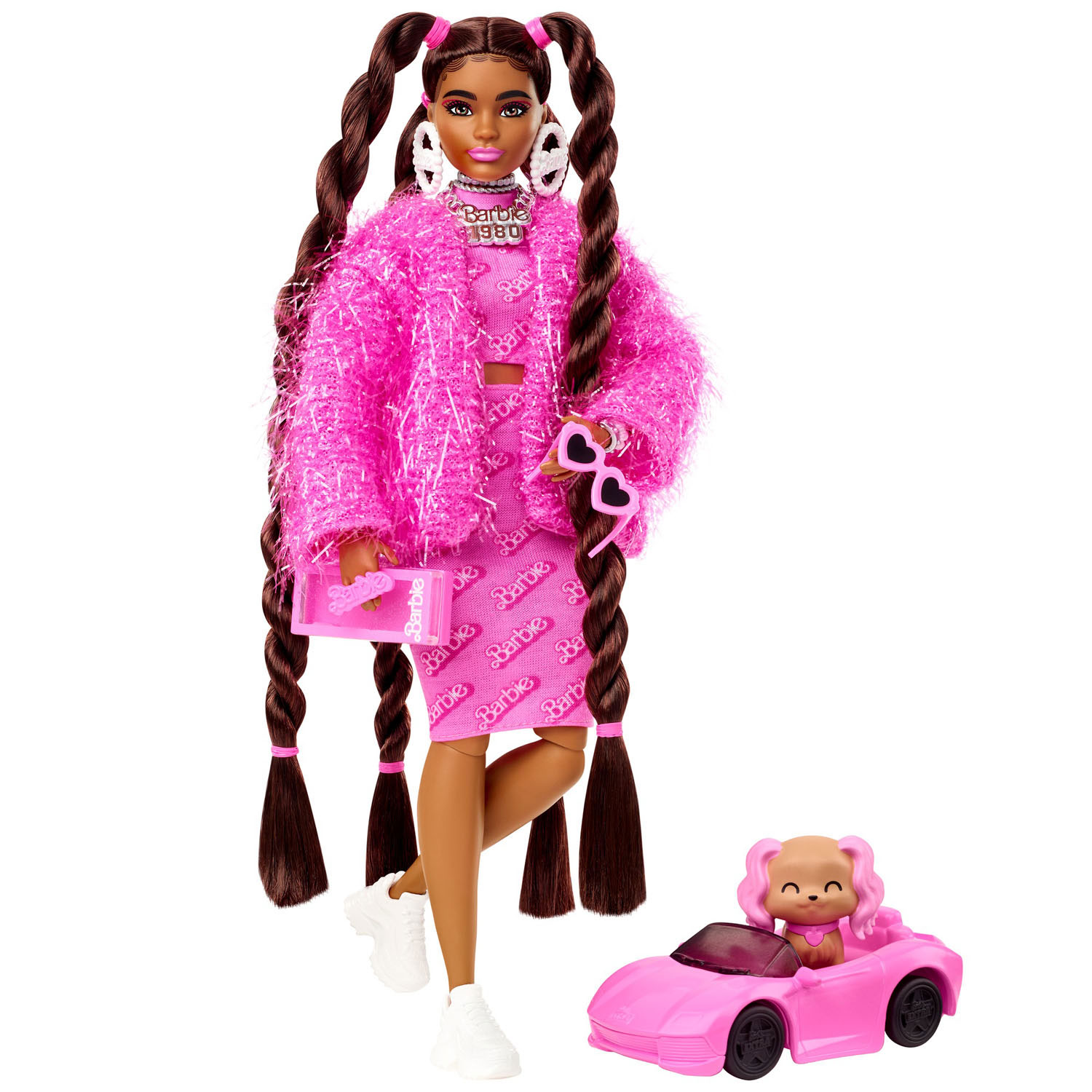 Makkelijk te lezen Uitgebreid periodieke Barbie Extra Pop 14 - 1980s Barbie Logo online ... | Lobbes Speelgoed