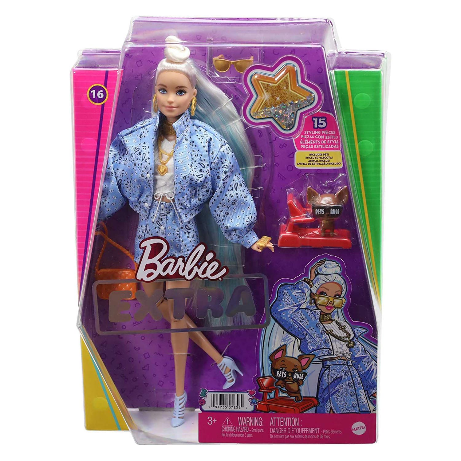 Barbie Extra Doll 16 – Blondes Bandana