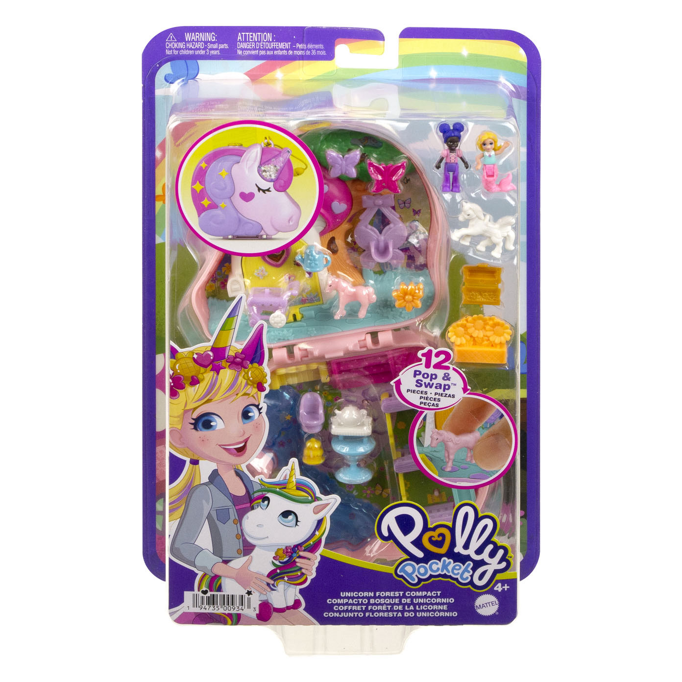 Fête de thé licorne Polly Pocket