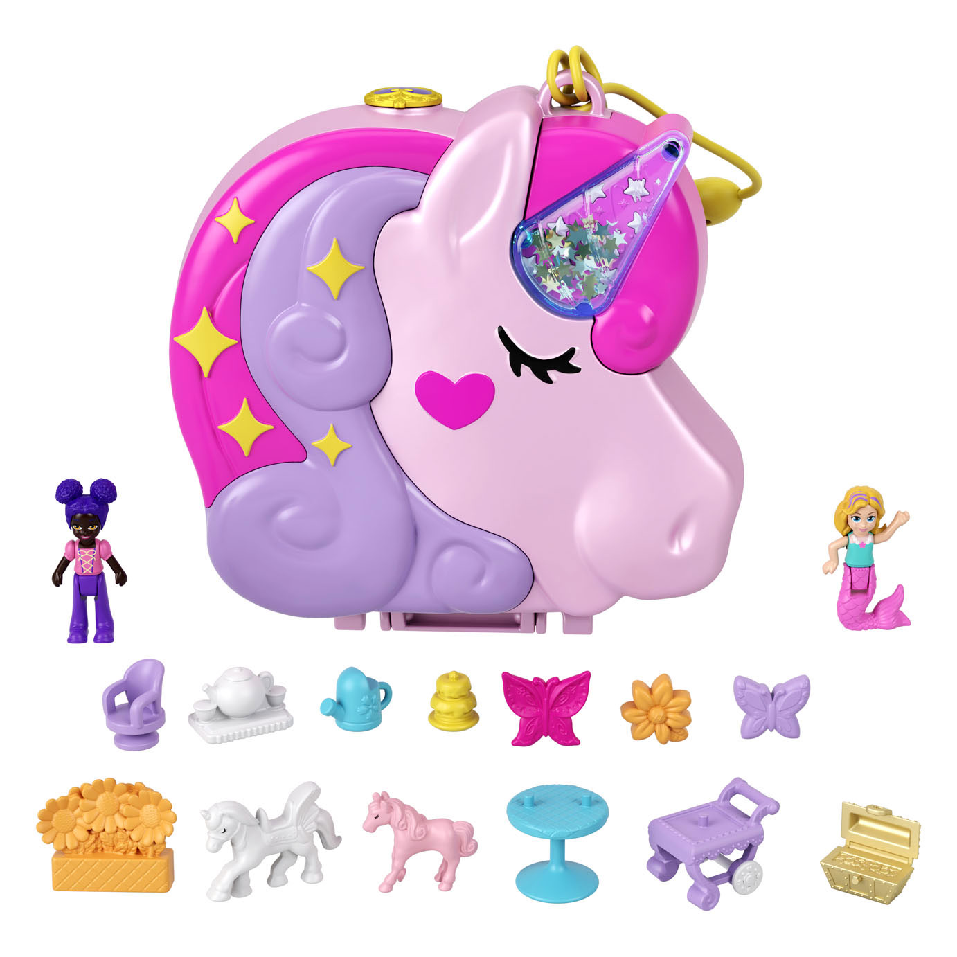 Fête de thé licorne Polly Pocket