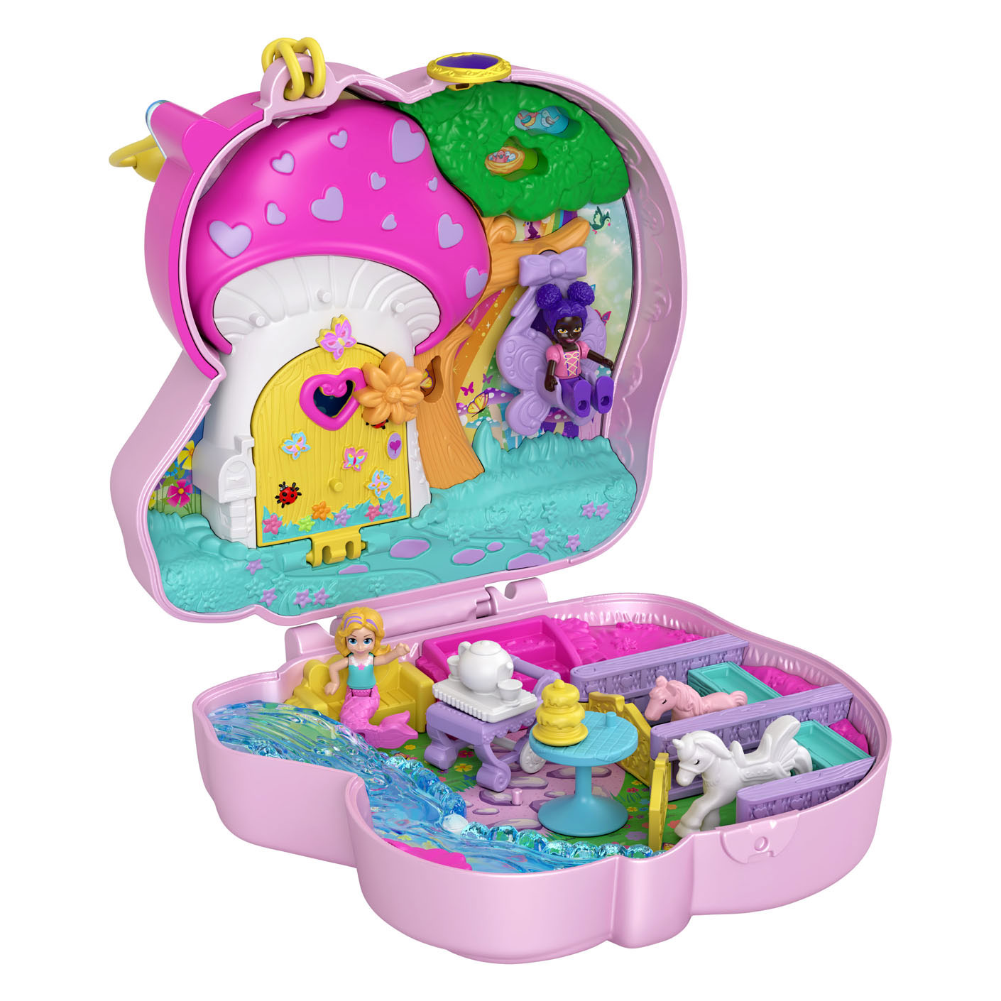 Fête de thé licorne Polly Pocket