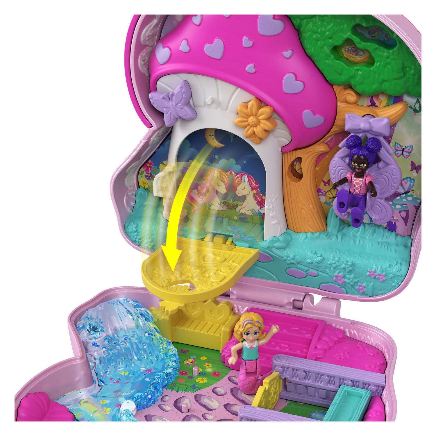 Fête de thé licorne Polly Pocket