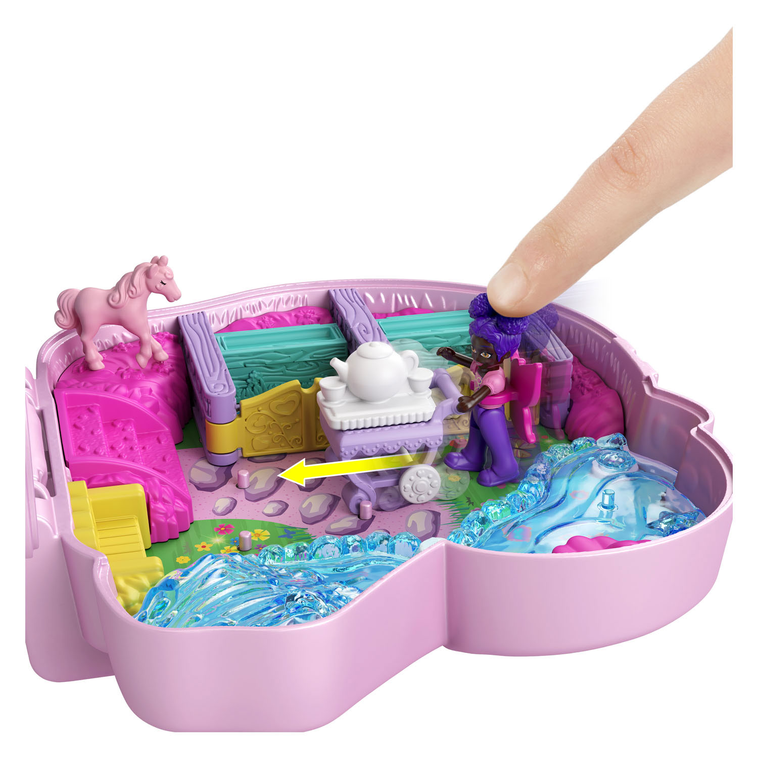 Fête de thé licorne Polly Pocket