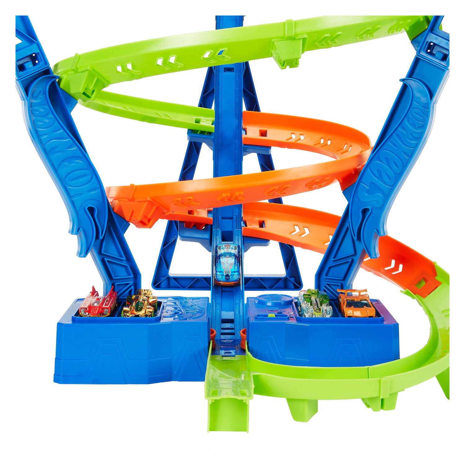 Piste de course Hot Wheels Action Hyper-Speed ​​​​Crash