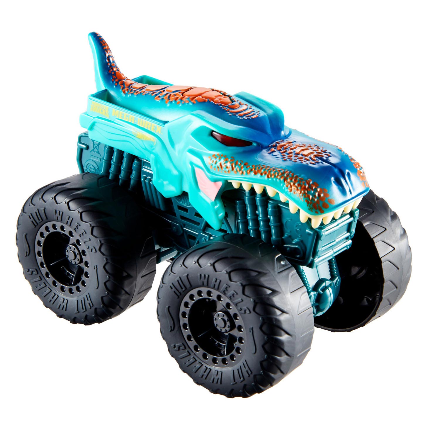 Hot Wheels Monster Trucks Roarin' Wreckers Mega Wrex 1:43