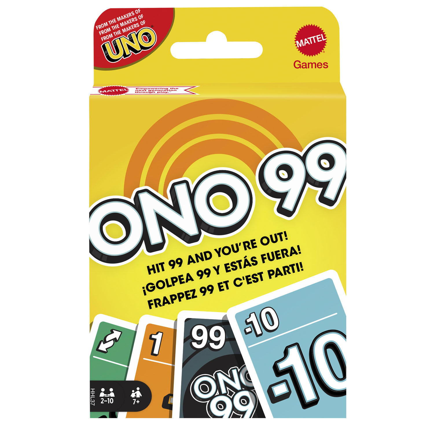 Echt niet Beheren Appal ONO 99 Kaartspel online kopen | Lobbes Speelgoed