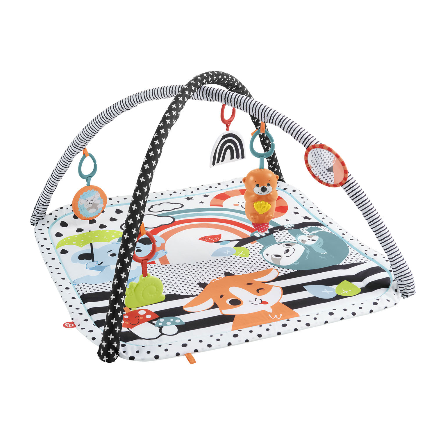Fisher-Price - 3-In-1 Music,  Glow and Grow Baby Gym