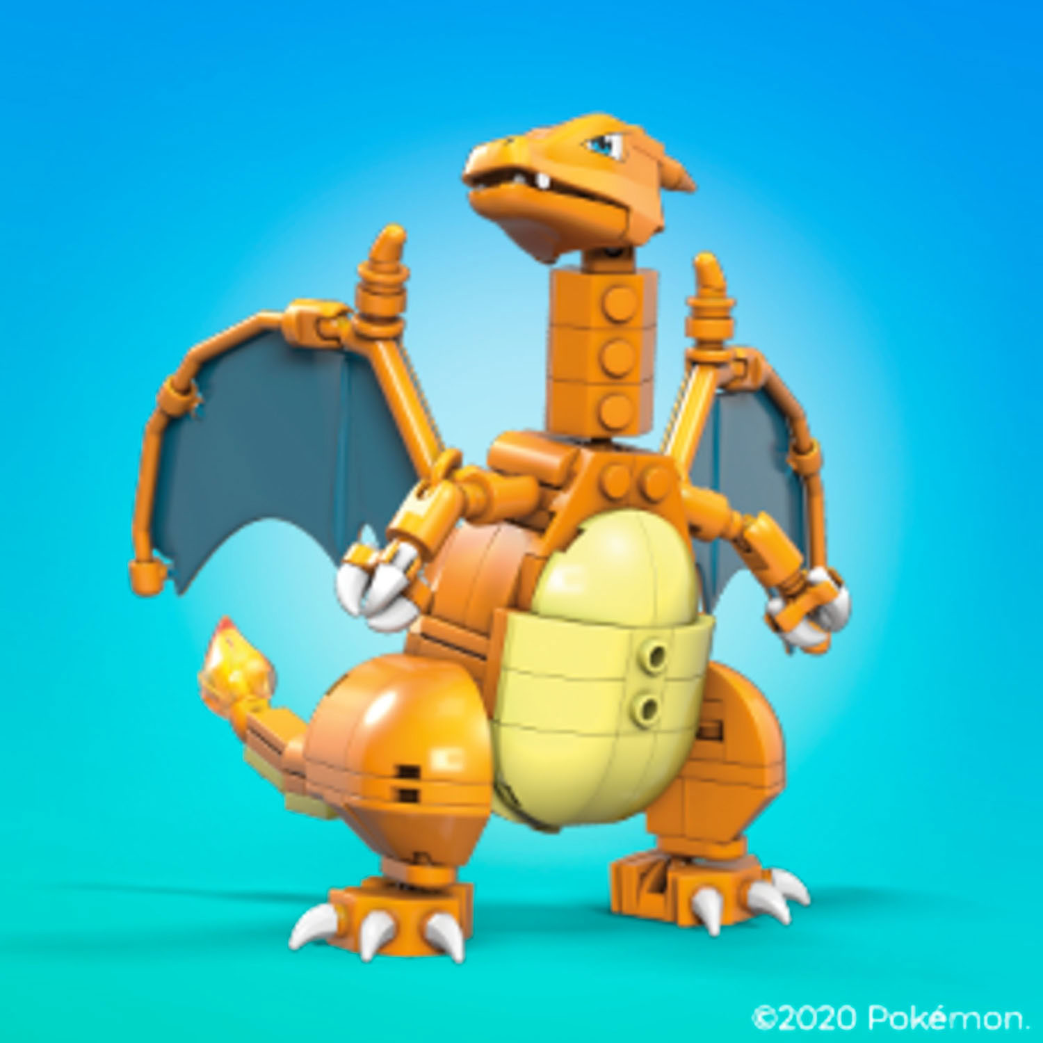 Mega-Construx-Pokémon-Bauset – Glurak