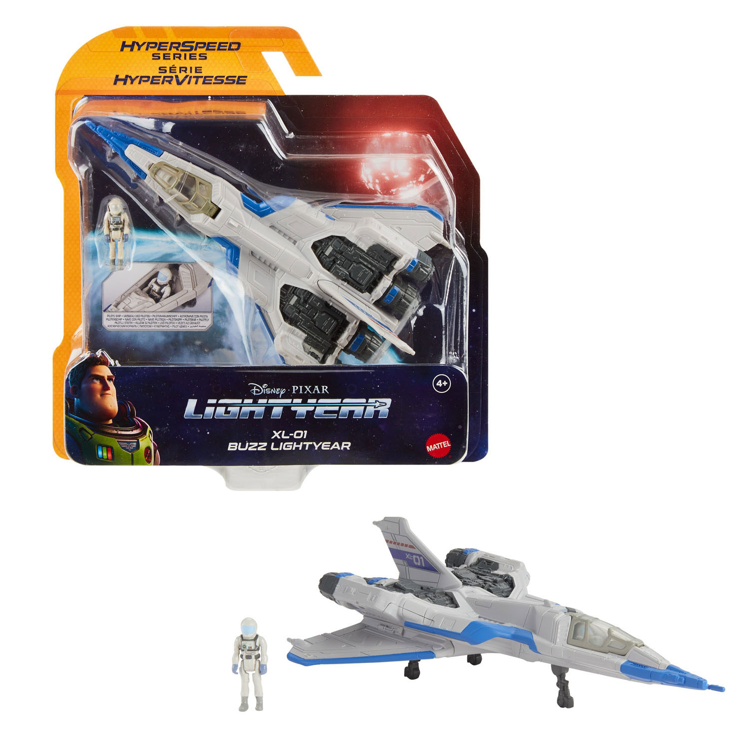 Disney Lightyear Flight Buzz + Xl-01 Spaceship Vliegtuig
