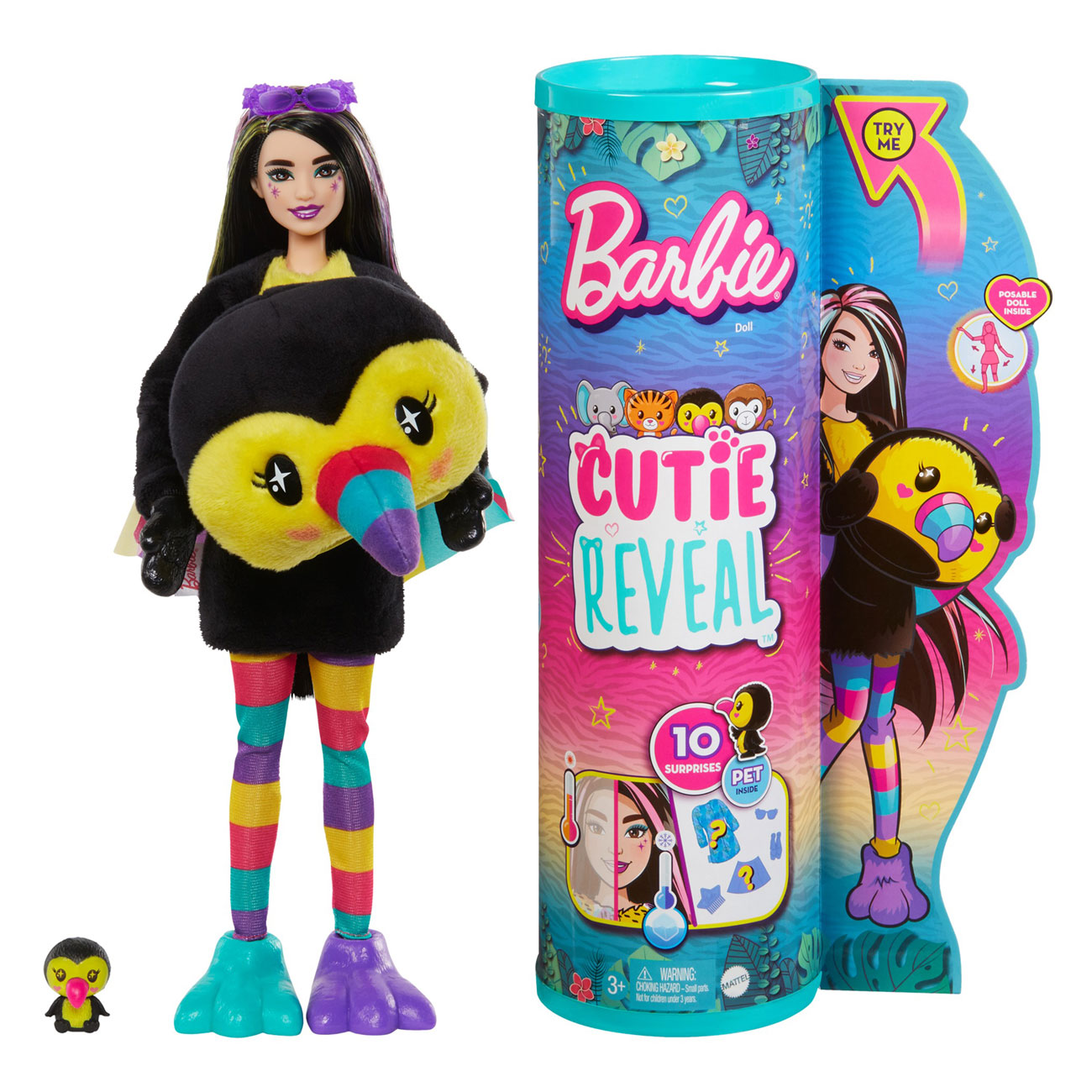 Acheter Barbie Cutie Reveal Jungle - Toucan en ligne?