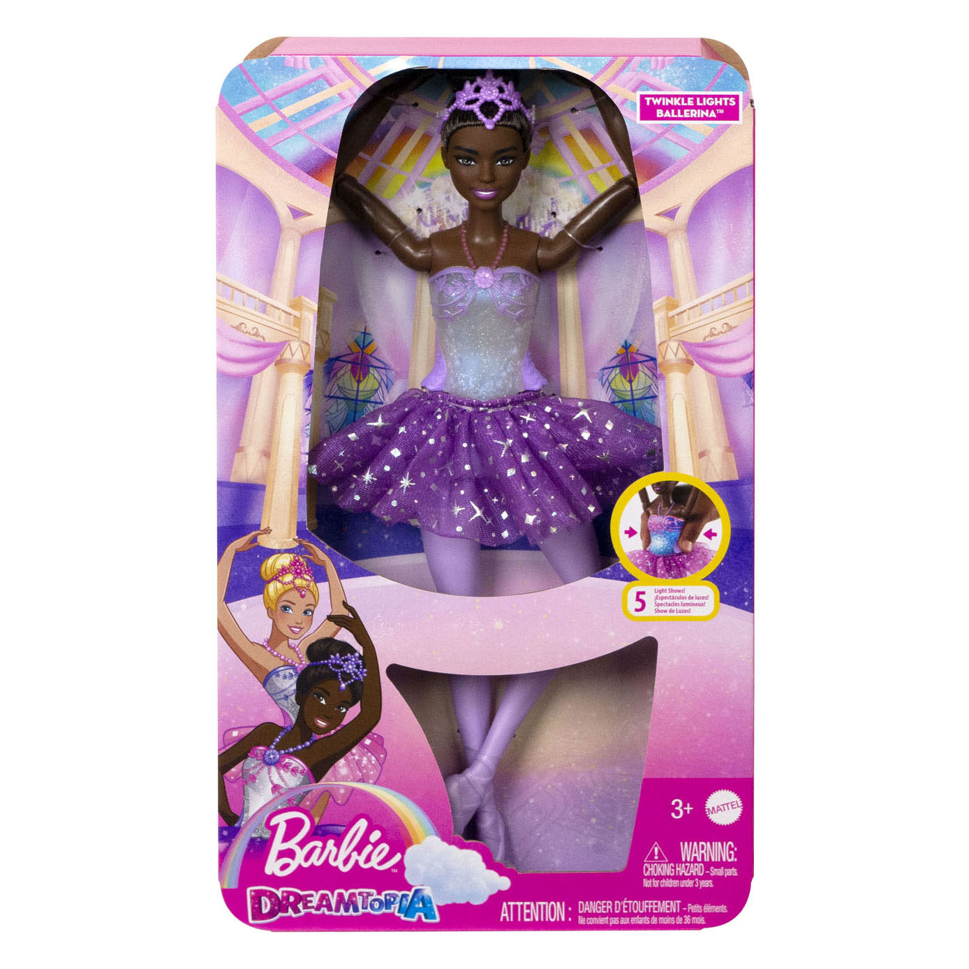 Poupée Barbie Dreamtopia Lumières Scintillantes
