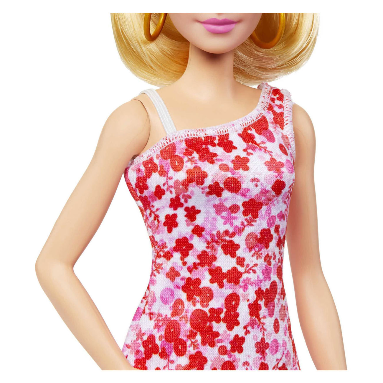 Poupée Barbie Fashionista - Robe à fleurs rose