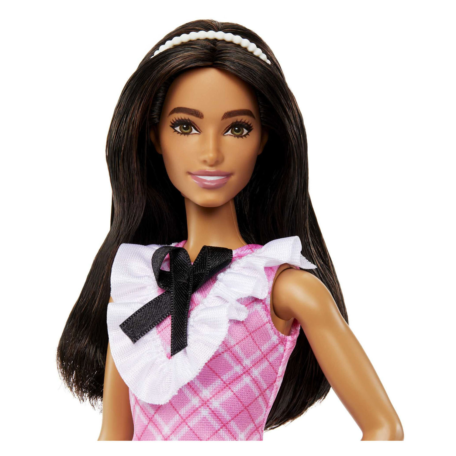 Barbie Fashionista Puppe – Rosa kariert